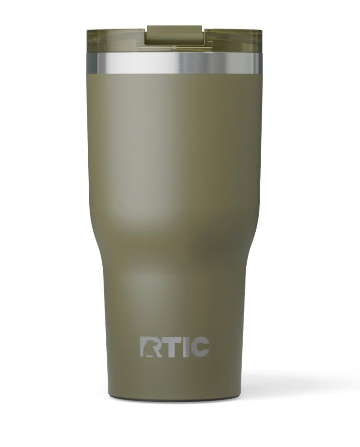 Custom Engraved RTIC Tumbler w/Lid